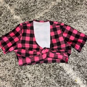 Authentic Twin Peaks Girl Unique Pink Valentine’s Top / Costume